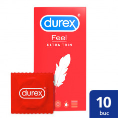 Prezervative Durex Feel Ultra Thin 10 buc foto