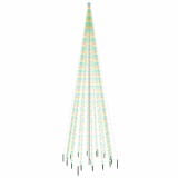 Cumpara ieftin Brad de Craciun cu tarus, 1134 LED-uri, multicolor, 800 cm