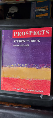 PROSPECTS STUDENT&amp;#039;S BOOK. INTERMEDIATE-KEN WILSON, JAMES TAYLOR foto