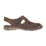 Sandale Barbati Piele Naturala Berende BRD334M Maro Ultra Confort Medicale Scai Design Modern Calapod Romanesc