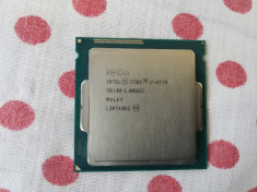 Procesor Intel Haswell, Core i7 4770 3.4GHz, Socket 1150, Pasta cadou. foto