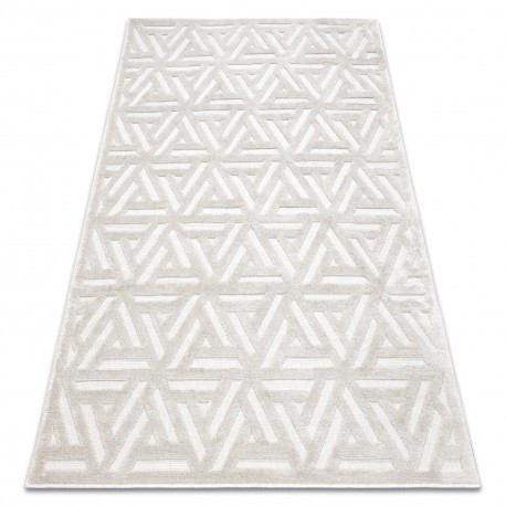 Covor SANTO SISAL 58503 geometric bej, 160x220 cm