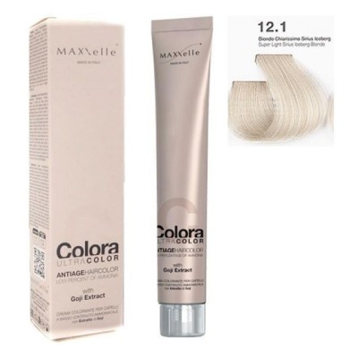 Blond Ultra Deschis Rece 12.1 Vopsea Colora MaXXelle cu extract de Goji 100 ML foto