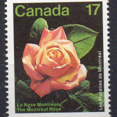 CANADA 1981, Flora, serie neuzata, MNH