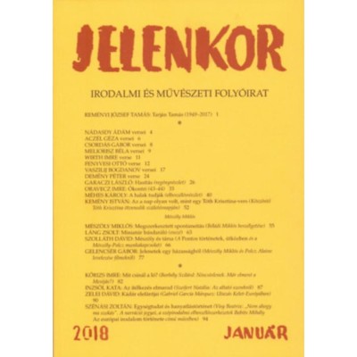 Jelenkor - Irodalmi &amp;eacute;s műv&amp;eacute;szeti foly&amp;oacute;irat - 2018. janu&amp;aacute;r foto