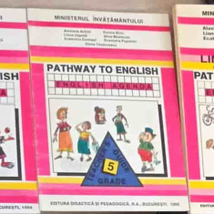 PATHWAY TO ENGLISH VOL.1-3 LIMBA ENGLEZA MANUAL PENTRU CLASA A V-A: STUDENT'S BOOK, ACTIVITY BOOK, TEACHER'S BOO