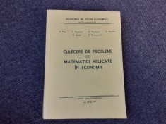 A. Filip - Culegere de probleme de matematici aplicate in economie