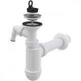 Sifon Lavoar Alcadrain DN40, Sita Inox, Racord Masina Spalat, Anti-miros, Polipropilena