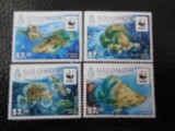 Solomon Islands-Fauna wwf,pesti-serie completa,nestampilate MNH, Nestampilat