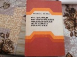 Marcel Saras - Dictionar de dificultati gramaticale ale limbii franceze ,RF10/1