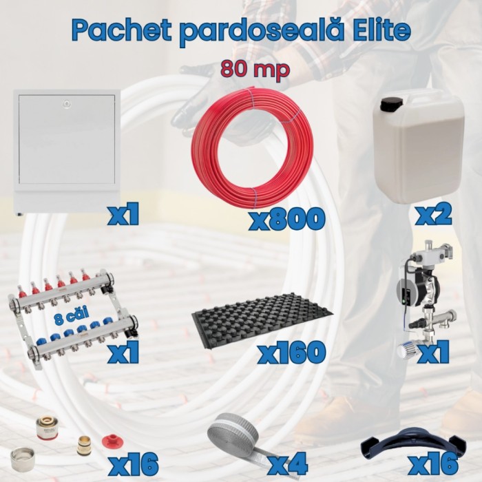 Pachet pardoseala Elite - 80 mp