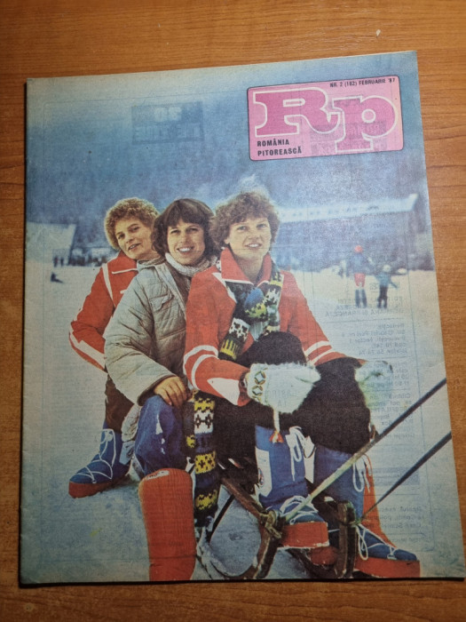 romania pitoreasca februarie 1987-vatra dornei,schi la paltinis,hanul sucevita