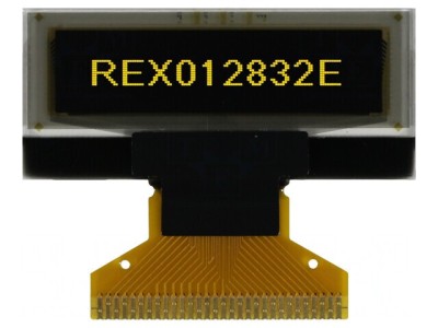 Afișaj OLED Grafic 1,04&amp;quot; 128x32 Galben foto