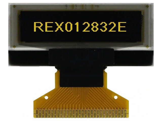 Afișaj OLED Grafic 1,04&quot; 128x32 Galben