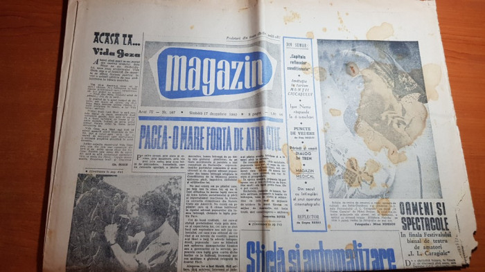 magazin 17 decembrie 1960-fabrica de sticla sighisoara,muntii ciucasului