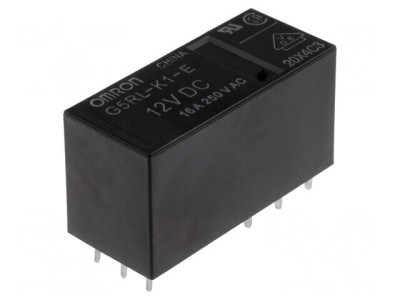Releu Electromagnetic SPDT 12VDC 16A foto