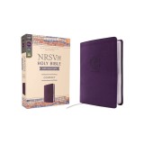 Nrsvue, Holy Bible with Apocrypha, Compact, Leathersoft, Purple, Comfort Print