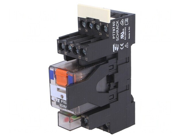 Releu Intermediar 4PDT 12VDC 6A