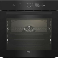 Cuptor incorporabil Beko BBIM17401BCS, Electric, 72 l, Autocuratare catalitica, 3D Cooking, Soft close door, Display LED, Booster, Clasa A++, Negru/In