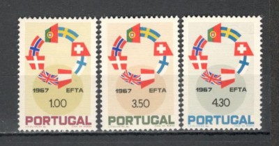 Portugalia.1967 Uniunea vamala EFTA SP.11 foto