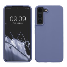 Husa pentru Samsung Galaxy S22, Silicon, Albastru, 56756.168, kwmobile