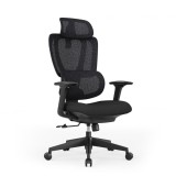 Scaun birou Serioux Aeromesh, Dimensiuni (LxAxI): 68,5x67x111-119cm, Capacitate greutate: 150 kg, Material suprafata: Material plasa, Material cadru: