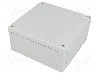 Carcasa ABS, 130mmx130mmx60mm, IP66, IP67, FIBOX - ABS 125/60 HG