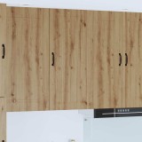vidaXL Dulap suspendat de bucătărie Stejar Artizanal 50 x 31 x 100 cm 885134