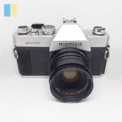 Mamiya MSX 500 cu Mamiya/Sekor SX 50mm f/2 M42 foto