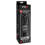 Pdx Elite-Moto-Bator Pro Thrusting Stroker Automatic Vibrating