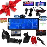 Navigație Auto universala WAINER NAV01 &ndash; Apple CarPlay, Android Auto, Ecran HD 10 inch, Cameră frontala 4K, 360&deg; + Cameră marsarier, Bluetooth, WiFi,