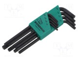 Set chei Torx&reg; BONDHUS TX09-TX40 lungi