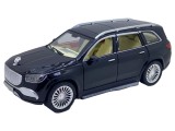 Macheta Mercedes Benz GLS600 negru 1:24 sunet, lumini, deschide tot
