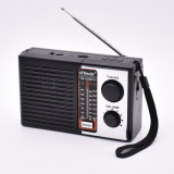 Radio portabil cu incarcare solara, Acumulator, Bluetooth, USB, TF, AM, FM,