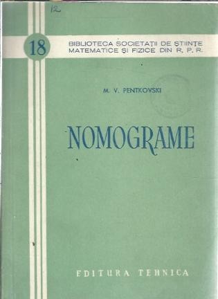 Nomograme - M. V. Pentkovski