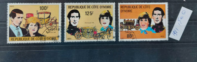 TS22 - Timbre serie Republica Cote D&amp;#039;voire - 1981 Trasuri - Casa regala foto