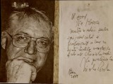 Nicolae Breban - autograf. Dedicație datată Atena, 2007