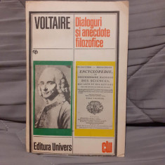 DIALOGURI SI ANECDOTE FILOZOFICE-VOLTAIRE