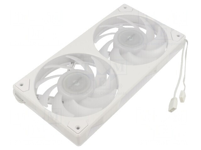 Ventilator axial 12V 240mm alb AK-FN112-WH