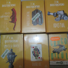 DOSTOIEVSKI -FRATII KARAMAZOV+IDIOTUL+UMILITI SI OBIDITI+DUBLUL+ADOLESCENTUL+1