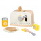 Set Toaster New Classic Toys cu Felii de Paine si Unt