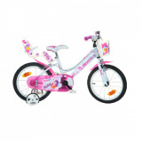 Bicicleta copii 16&#039;&#039; RSN PlayLearn Toys, Dino Bikes