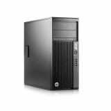 Unitate calculator Tower, Procesor Xeon E3 1245 V3, Memorie RAM 8 GB, SSD 128 GB, DVD-RW, HP Z230 Tower Workstation, Refurbished