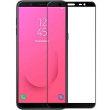 Cumpara ieftin Folie Sticla Tempered Glass Samsung J8 2018 j810 A6+ A605 full glue 4D black fullcover