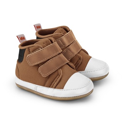 Ghetute Unisex Bibi Afeto Joy Caramel cu Velcro 19 EU foto