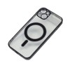 Husa Electro Magsafe Samsung Galaxy S25 Plus, Negru