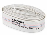Furtun de apa 2", 20 m, pentru motopompe si pompe de apa, KRAFTNER KF-9206