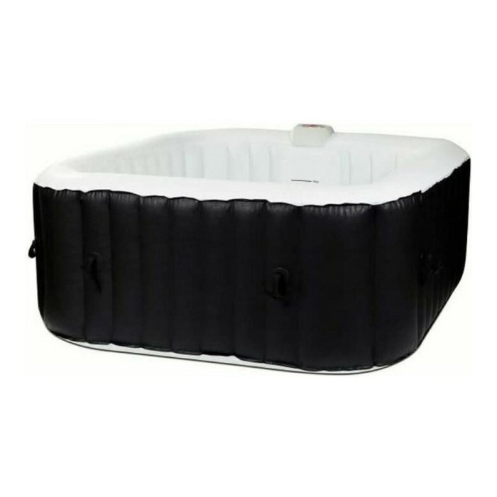 Inflatable Spa Sunspa Pătrat Negru 4 persoane (155 x 155 x 65 cm)