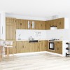Dulap de bucătărie cu ușă Lucca 2 pcs Maro 80 x 46 x 81.5 cm