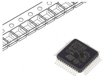 Microcontroler ARM 48MHz LQFP48 2-3.6VDC 16bit Timere 8 foto